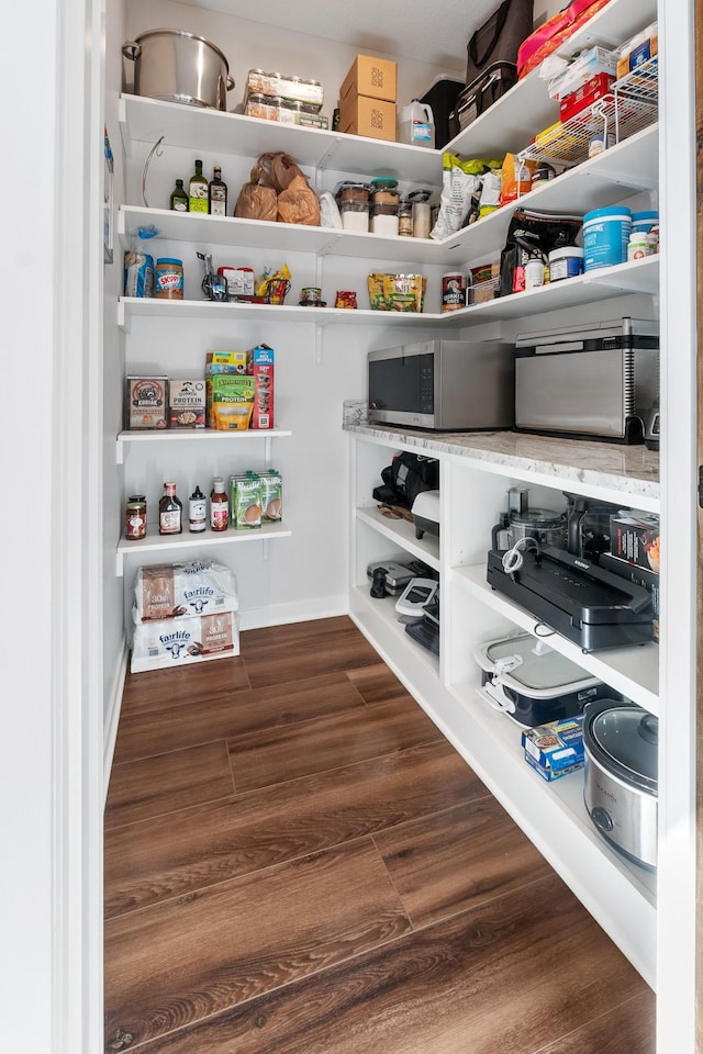 view of pantry