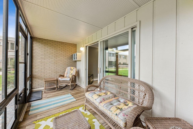 4380 Brookside Ct Unit 116, Edina, MN 55436 - sunroom with a wall unit AC