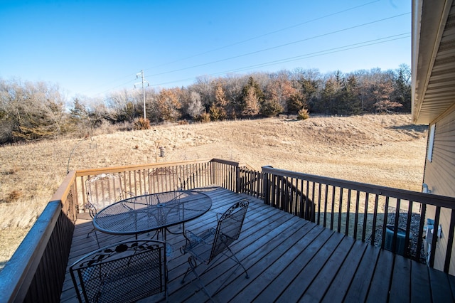 view of deck