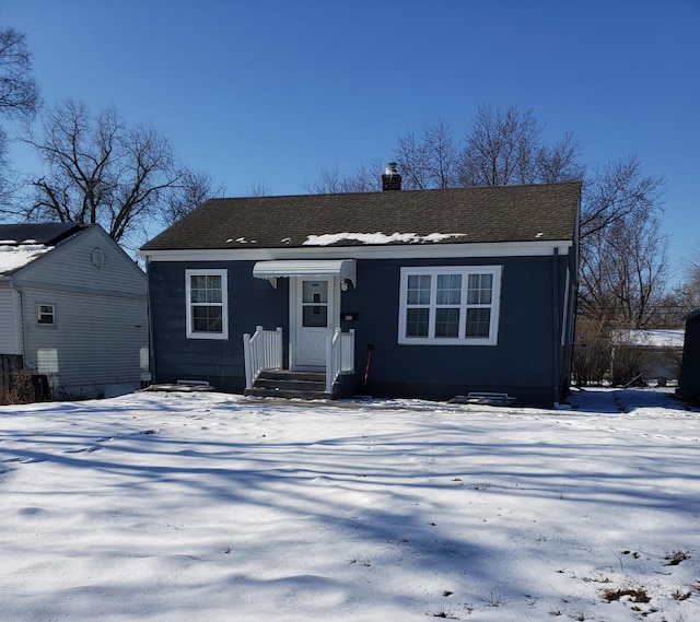 view of ranch-style home