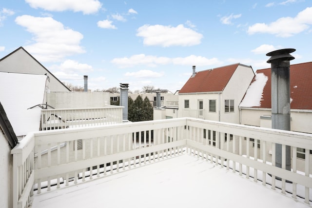 3054 Lake Shore Dr Unit B, Minneapolis, MN 55416 - view of patio / terrace featuring a balcony