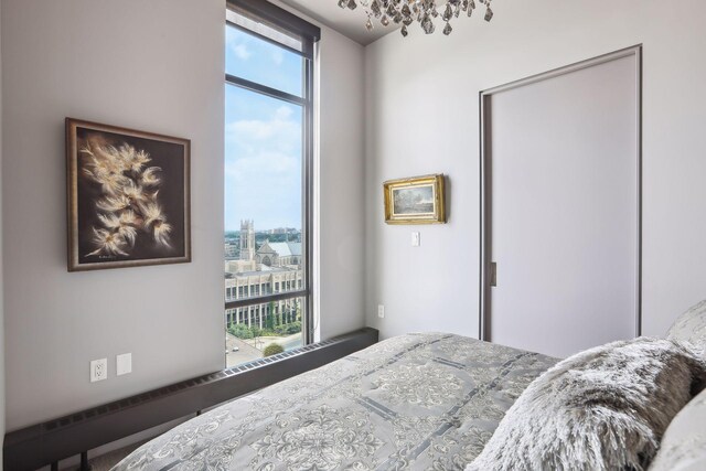 201 11th St Unit 1140, Minneapolis, MN 55403 - bedroom with a city view