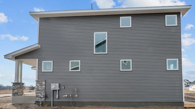 view of rear view of house