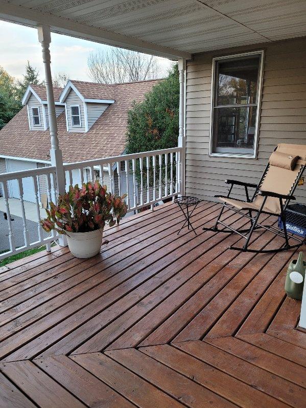 view of deck