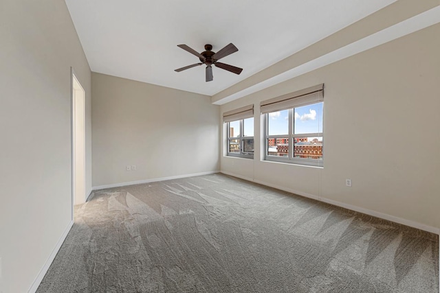 929 Portland Ave Unit 406, Minneapolis, MN 55404 - carpeted empty room with ceiling fan and baseboards