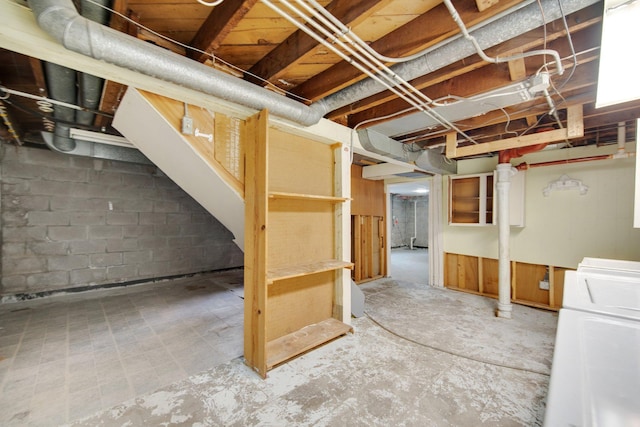 5421 30th Ave S, Minneapolis, MN 55417 - basement with washer / clothes dryer