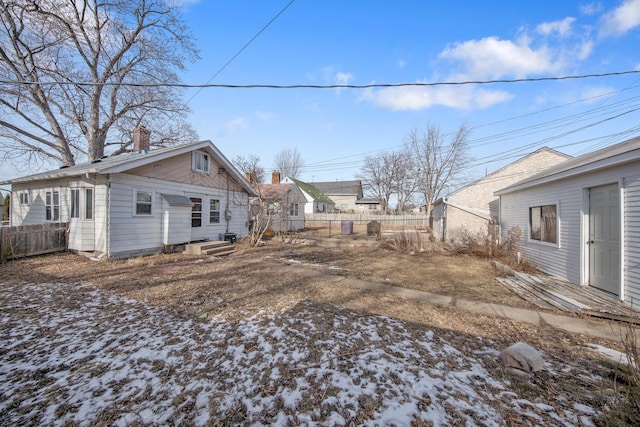 5421 30th Ave S, Minneapolis, MN 55417 - view of yard covered in snow