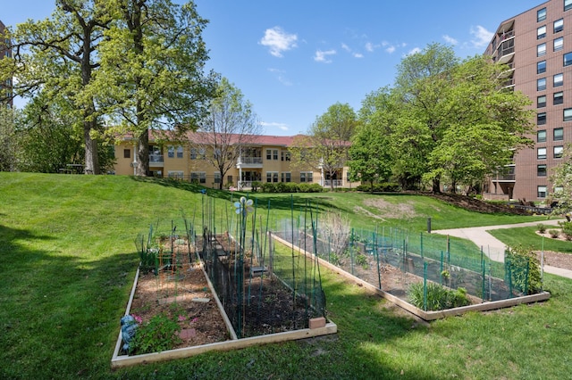 6615 Lake Shore Dr S Unit 403, Richfield, MN 55423 - view of community with a vegetable garden and a yard