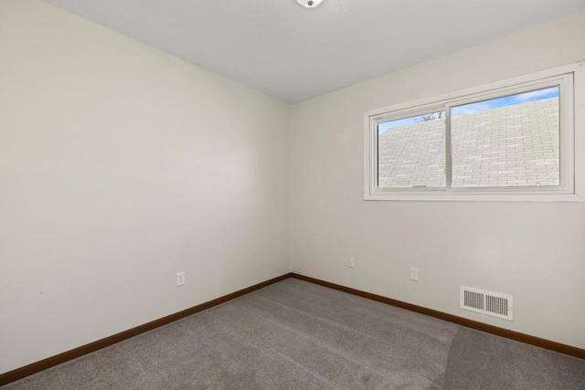 empty room with carpet floors