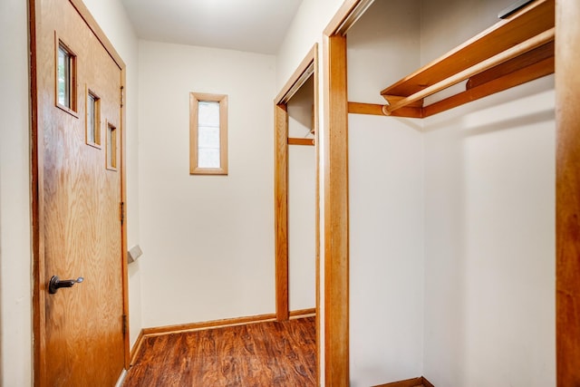 4415 Snelling Ave, Minneapolis, MN 55406 - hallway with wood finished floors and baseboards