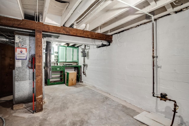 4415 Snelling Ave, Minneapolis, MN 55406 - view of unfinished basement