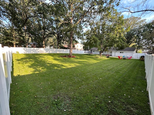 view of yard