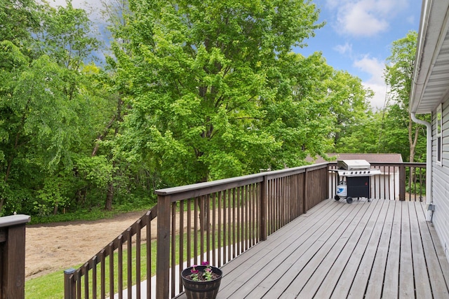 1524 Mulberry St, Taylors Falls, MN 55084 - deck with a grill