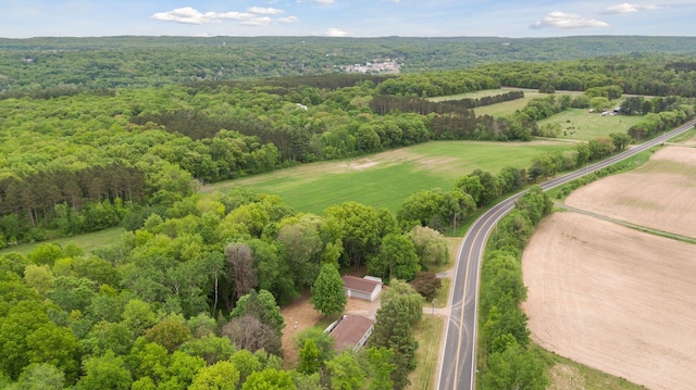1524 Mulberry St, Taylors Falls, MN 55084 - drone / aerial view of a forest