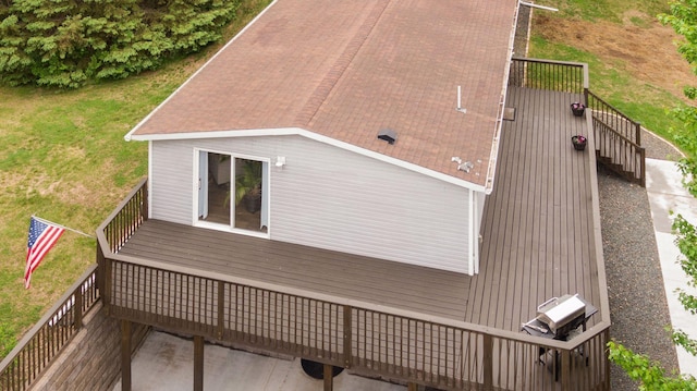 1524 Mulberry St, Taylors Falls, MN 55084 - view from above of property