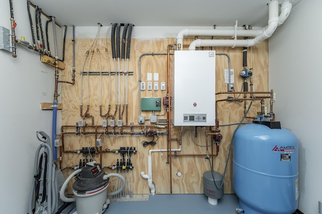 utilities with tankless water heater