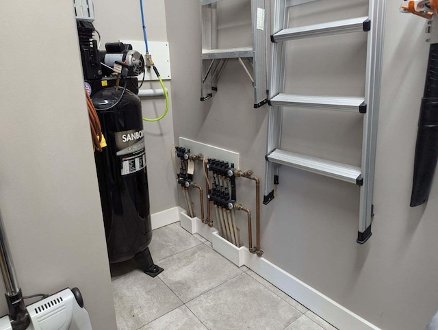 view of utility room
