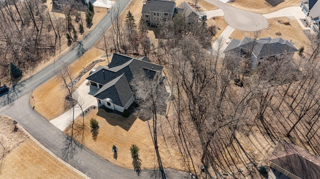 aerial view of property and surrounding area