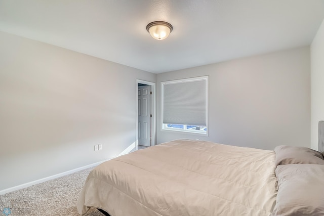 bedroom featuring carpet flooring