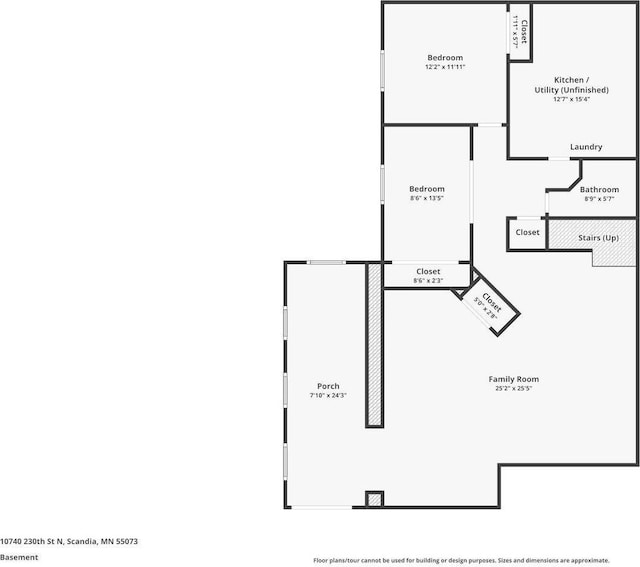 10740 230th St N, Scandia, MN 55073 - view of home floor plan