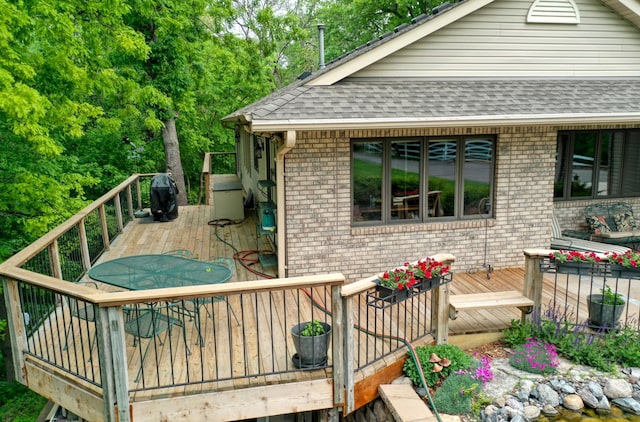 10740 230th St N, Scandia, MN 55073 - view of wooden deck
