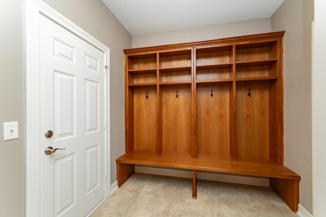 3942 Autumn Lake Ct SW, Rochester, MN 55902 - mudroom with baseboards and light tile patterned flooring