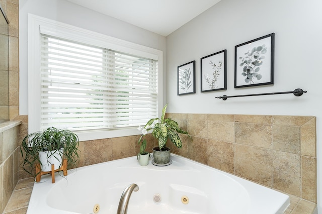 3942 Autumn Lake Ct SW, Rochester, MN 55902 - bathroom featuring a whirlpool tub and plenty of natural light