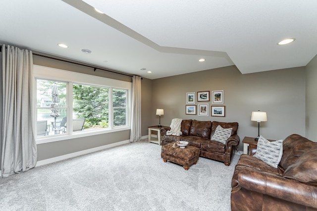 3942 Autumn Lake Ct SW, Rochester, MN 55902 - carpeted living area with recessed lighting