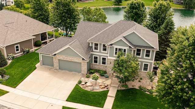 3942 Autumn Lake Ct SW, Rochester, MN 55902 - view from above of property featuring a nearby body of water