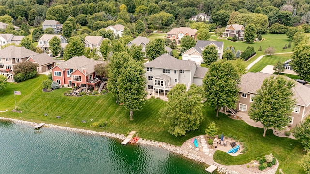 3942 Autumn Lake Ct SW, Rochester, MN 55902 - aerial perspective of suburban area with a large body of water