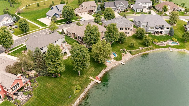 3942 Autumn Lake Ct SW, Rochester, MN 55902 - aerial view of residential area with a large body of water