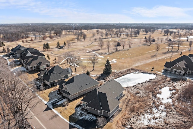 birds eye view of property featuring a residential view