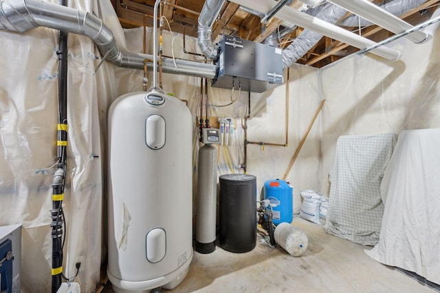 utilities with water heater