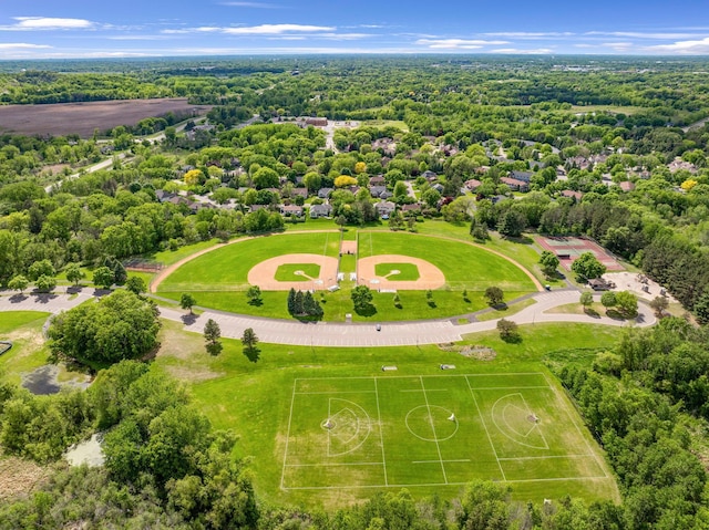 5639 Park Place Dr, Shoreview, MN 55126 - drone / aerial view