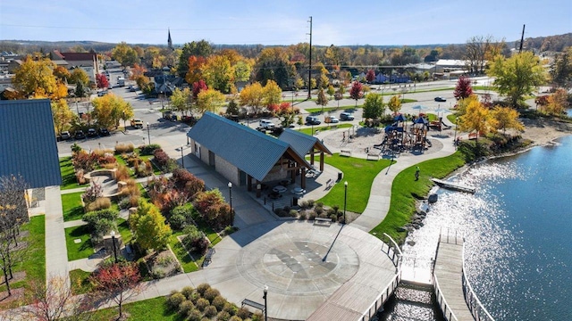 1691 Oak Creek Ct, Chaska, MN 55318 - bird's eye view of a nearby body of water