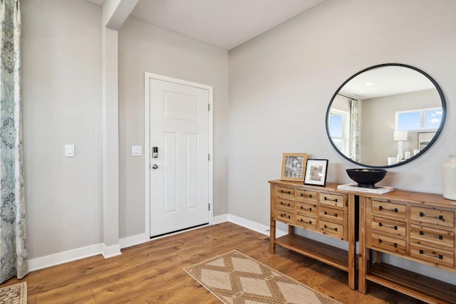1691 Oak Creek Ct, Chaska, MN 55318 - entrance foyer with wood finished floors and baseboards