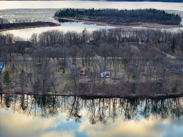 1944 Island View Dr NE, Bemidji, MN 56601 - aerial view featuring a water view