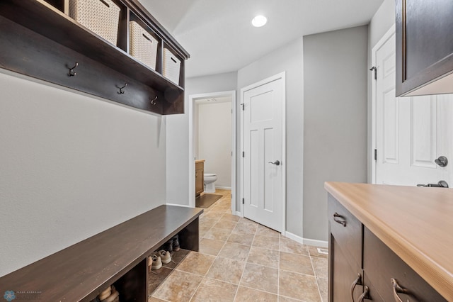 view of mudroom