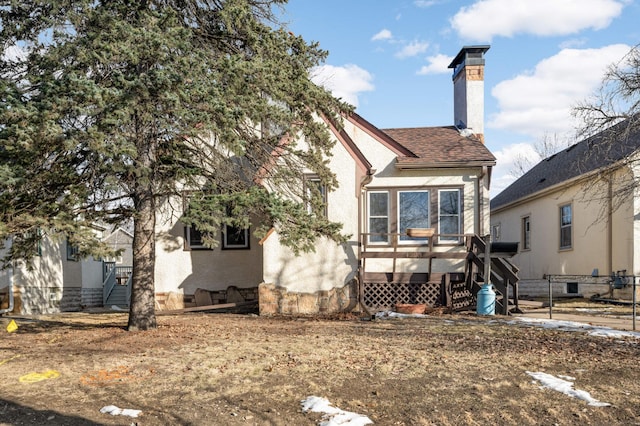 view of rear view of house