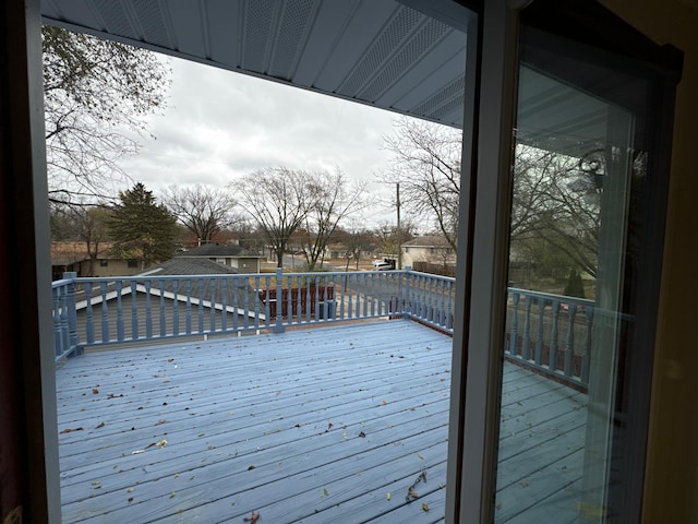 view of deck