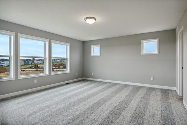 spare room with carpet flooring