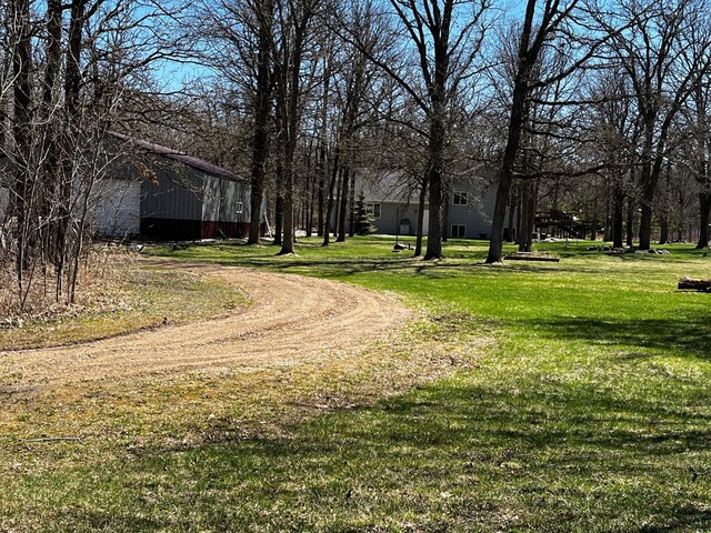 view of community with a yard
