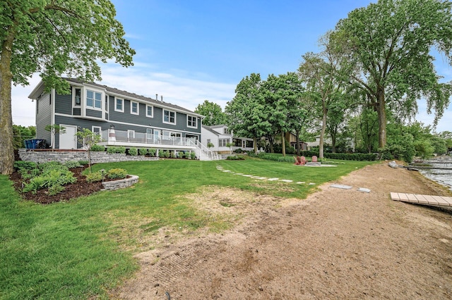 255 Shore Dr, Forest Lake, MN 55025 - view of green lawn