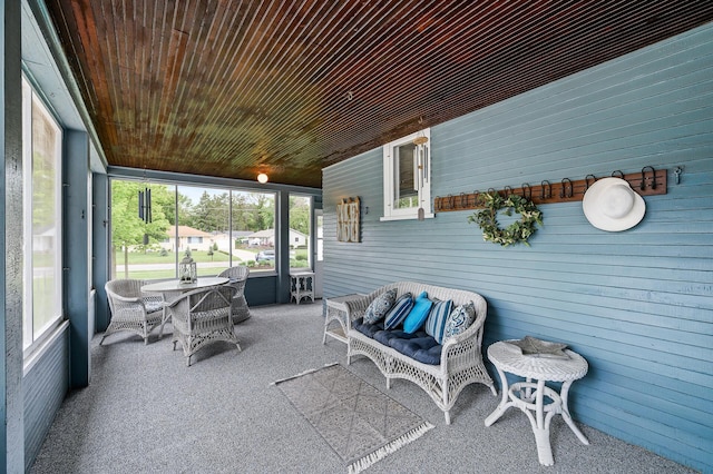 255 Shore Dr, Forest Lake, MN 55025 - view of sunroom / solarium