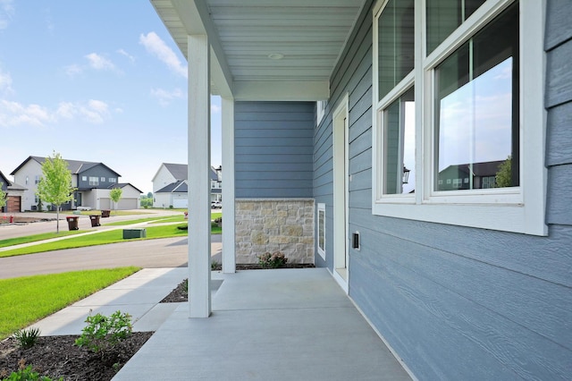 9568 63rd St S, Cottage Grove, MN 55016 - porch featuring a residential view