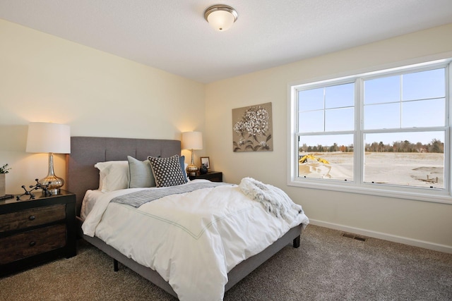 bedroom featuring carpet floors