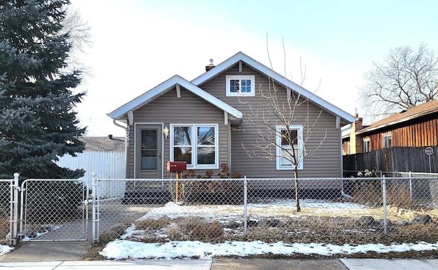 view of front of house