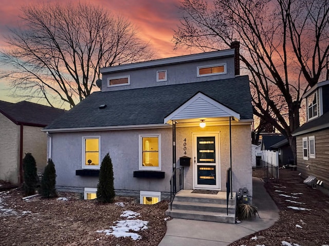 view of front of house