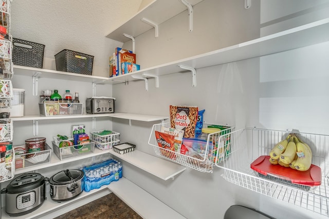 view of pantry