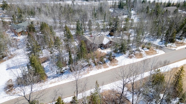 112 Bay Rd, Coleraine, MN 55722 - view of snowy aerial view